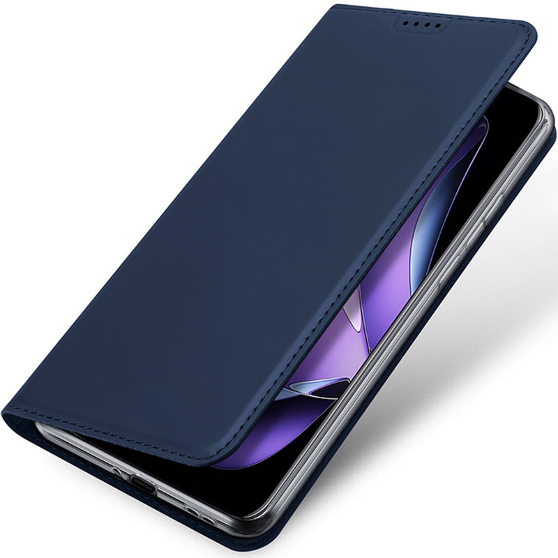  Etui z klapką Dux Ducis Skin Pro do Oppo Reno 13 Pro, granatowe